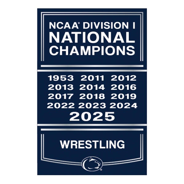 magnet NCAA Division I National Champions Wrestling Penn State